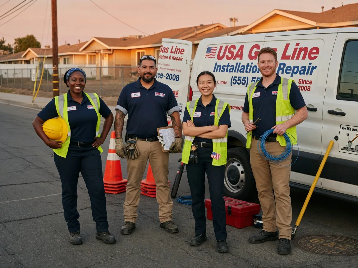 Gas Line Installation company in French Camp, CA